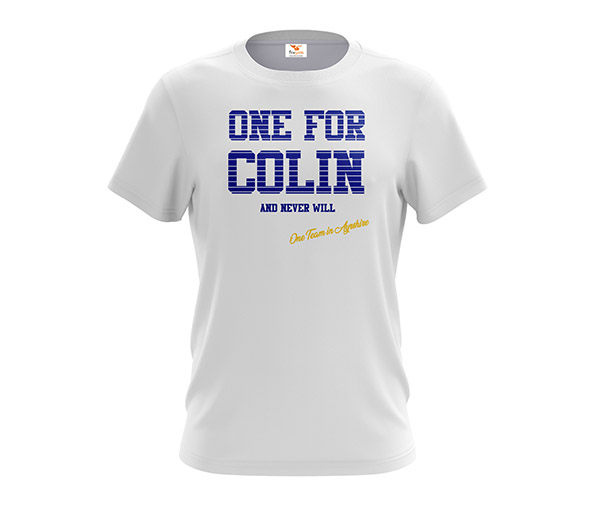 Killie “One for Colin”  T-shirt, White