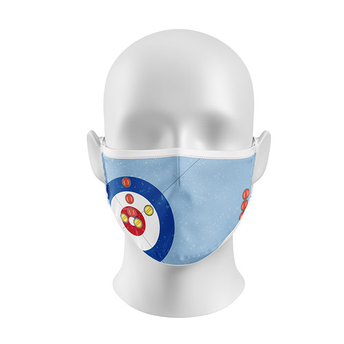 Curling Viroblock Face Mask